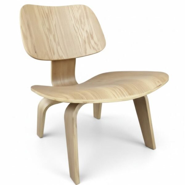 Poltrona Eames Plywood madera clara