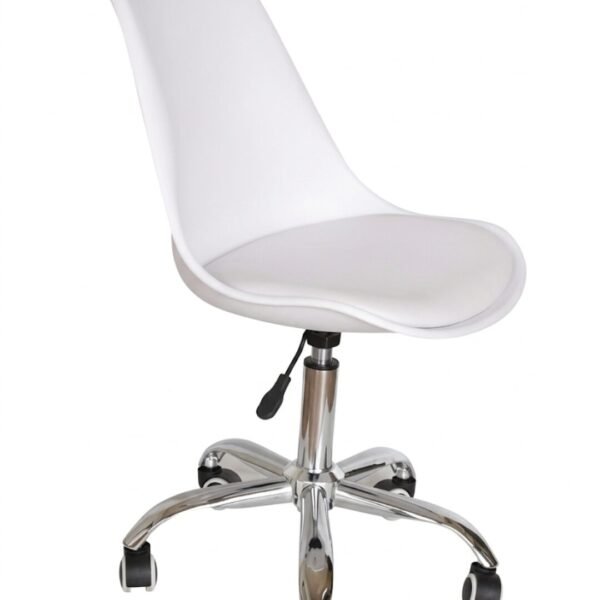 Silla Tulip Giratoria Blanca
