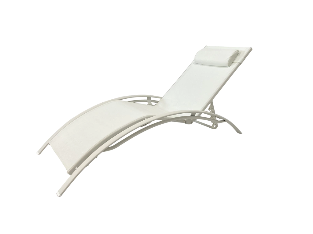 IMG_0595 Reposera Pattaya White 100% Aluminio - Imagen 1