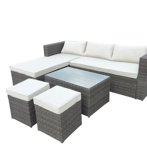 Set Meissa New Gris con Beige