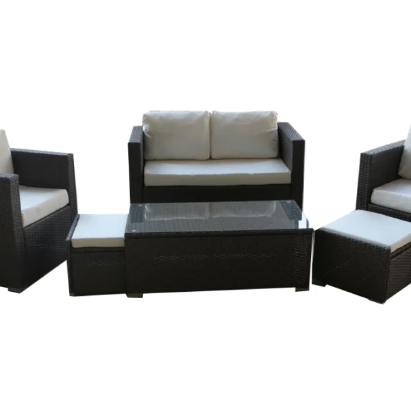 Set Molly Dark Grey con Puff