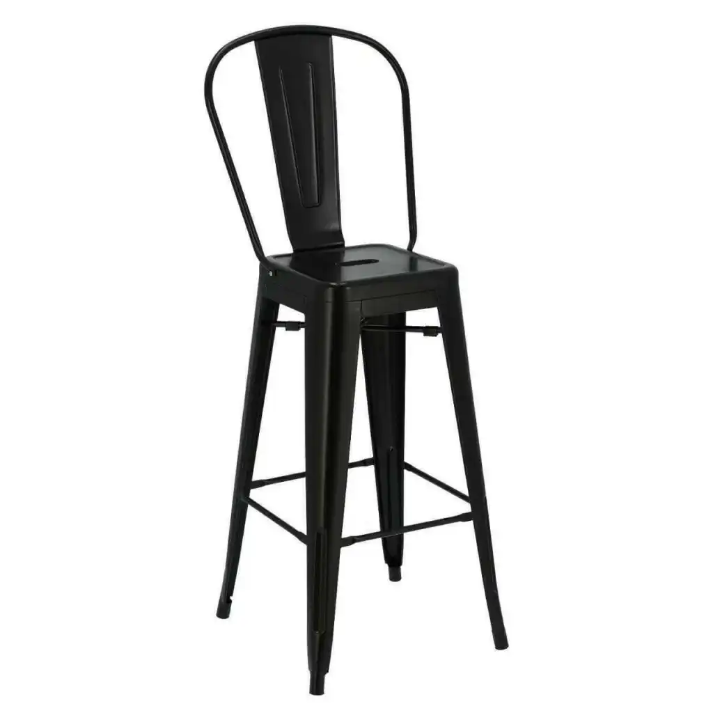 IMG_1476 Tolix Respaldo Alto Color Negra - Imagen 1