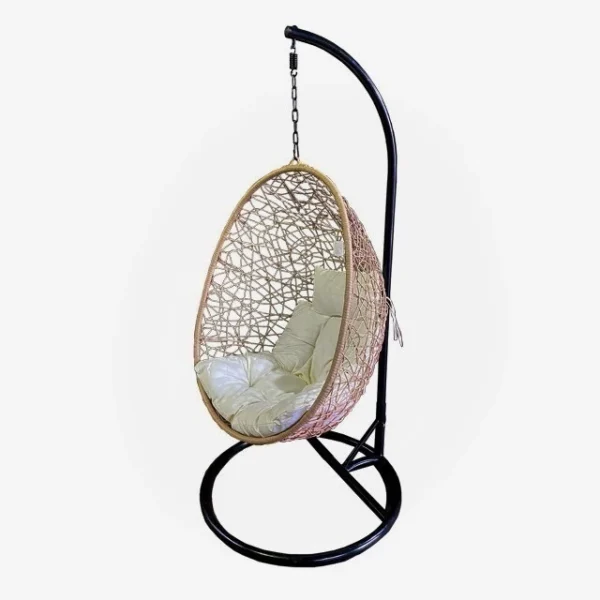 Hamaca Marruecos Beige con Base