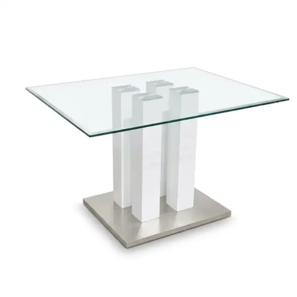 Mesa Harmony Blanca Cuadrada 1,40 x 1,40