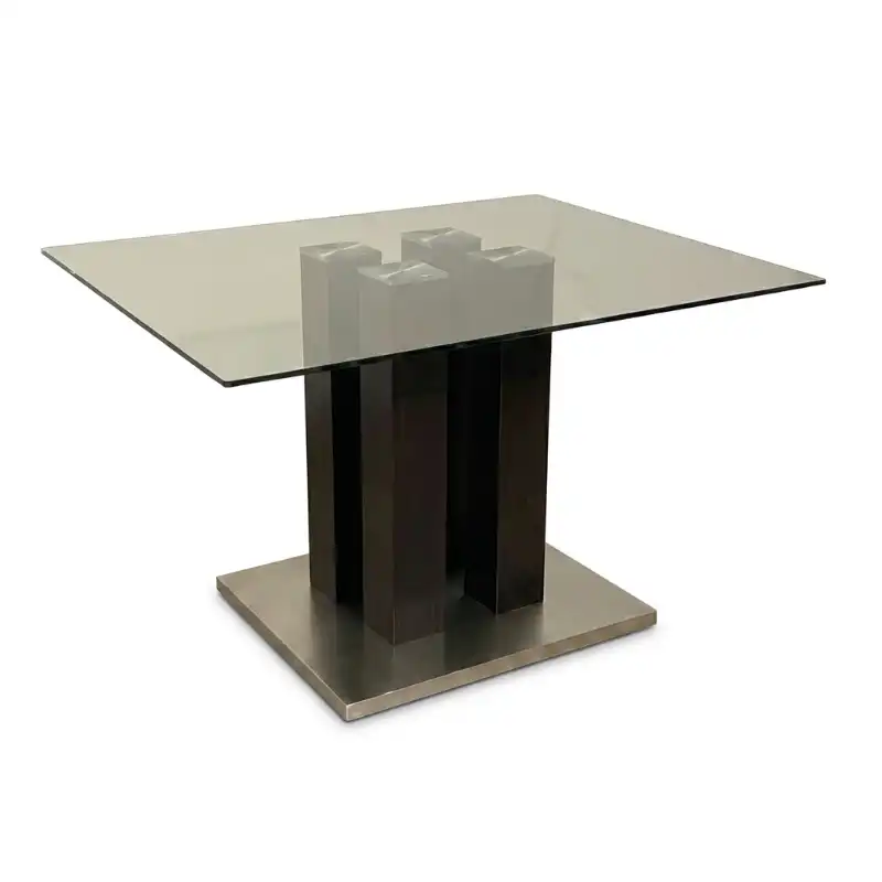 tempImagem6HAcP Mesa Harmony Negra Cuadrada 1,40 x 1,40 - Imagen 1